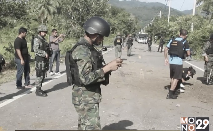 คนร้ายวางระเบิดทหารบาเจาะเสียชีวิต 1 นาย