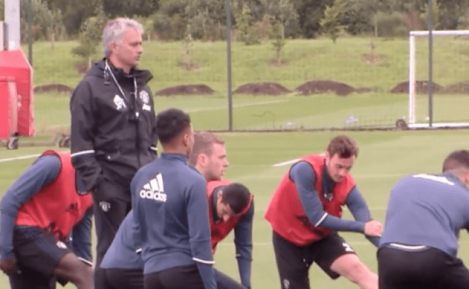 นำผีซ้อมมื้อแรก “มูรินโญ่” เล็งดึง “เชส” เสริมกลาง