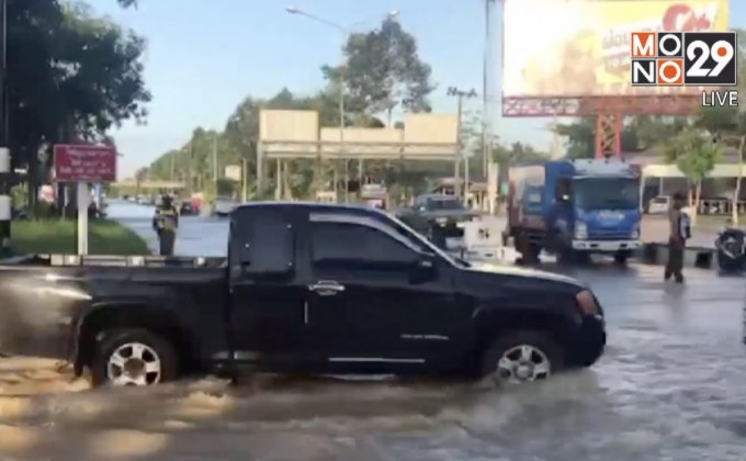 น้ำท่วม อ.นาโยง จ.ตรัง เริ่มคลี่คลาย