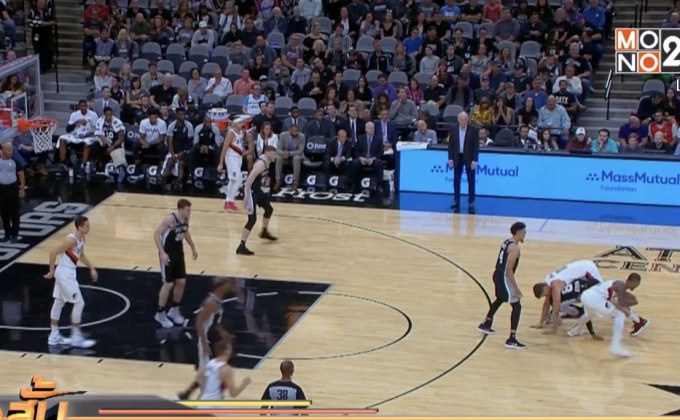 “สเปอร์ส” พิชิต “เทรลเบลเซอร์ส” ยัดห่วง NBA