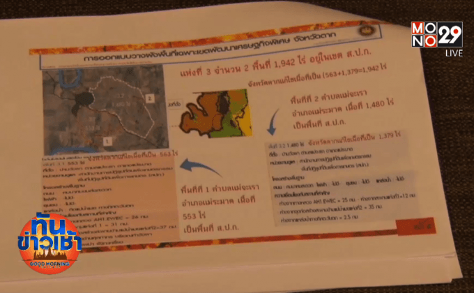 กสม.ลุยสอบเวนคืนที่ดินทำเขตศก.พิเศษแม่สอด