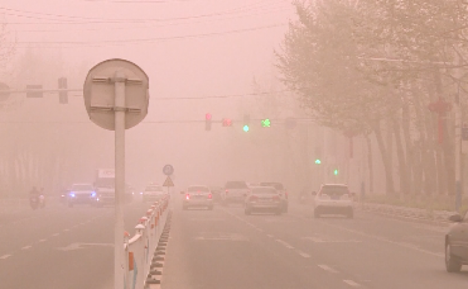 พายุทรายพัดถล่มซินเจียงอุยกูร์