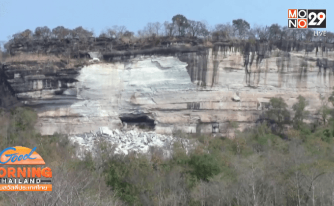 ยืนยันเหตุหินถล่มไม่กระทบภาพเขียนสีโบราณ