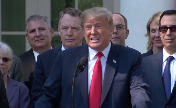 ทรัมป์ระบุข้อตกลงการค้าใหม่สำคัญสุดในประวัติศาสตร์สหรัฐ