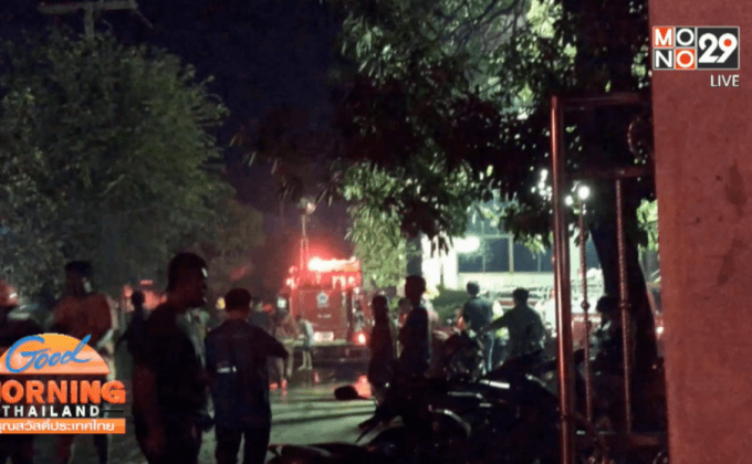 ไฟไหม้ โรงงานเครื่องเสียงเสียหายหลายล้านบาท