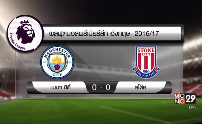 ผลฟุตบอลพรีเมียร์ลีก อังกฤษ