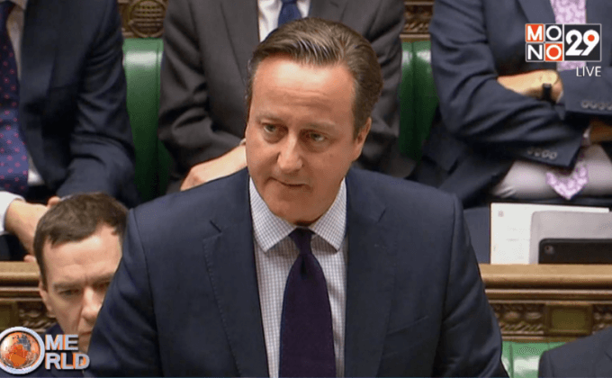 นายกฯอังกฤษโน้มน้าวรัฐสภาให้โจมตี IS