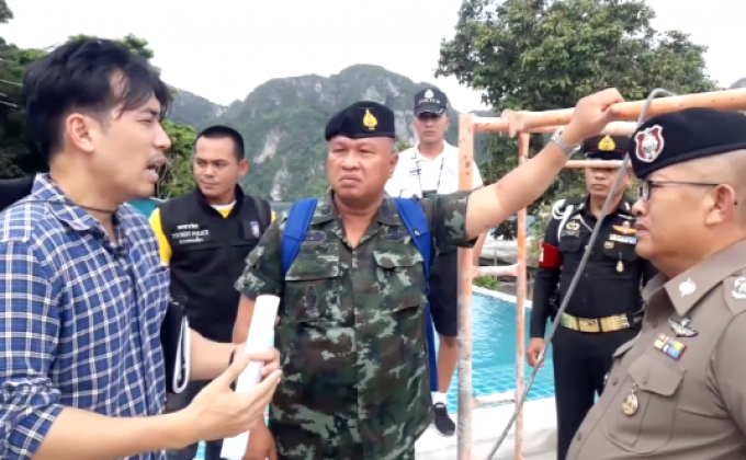 เอาผิดโรงแรมบนเกาะพีพี เปิดโดยไม่ได้รับอนุญาต