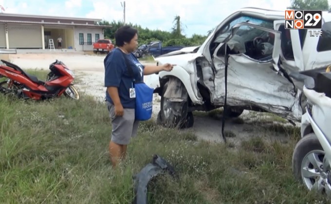 รถยนต์ชนกัน 3 คัน เสียชีวิต 6 ราย จ.ระยอง