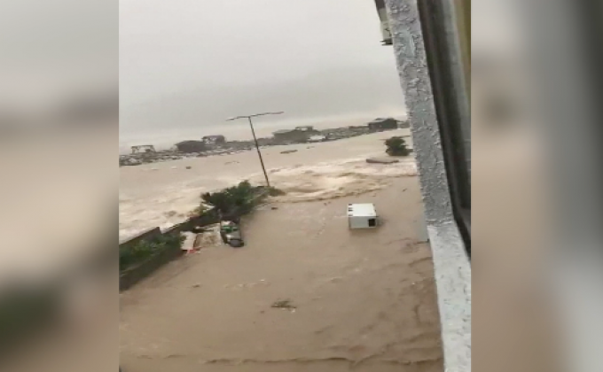 ไต้ฝุ่นมาเรียพัดถล่มจีน