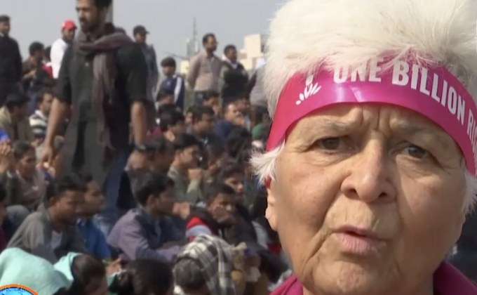 อินเดียประท้วงยุติความรุนแรงที่เกิดกับผู้หญิง