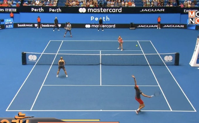 เยอรมนีพิชิตฝรั่งเศส เทนนิสฮอปแมนคัพ