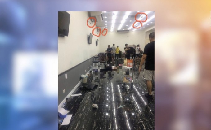 โซเชียลเผยคลิปขนย้ายสิ่งของออก หลังเหตุยิงกันในบ่อนพระราม 3