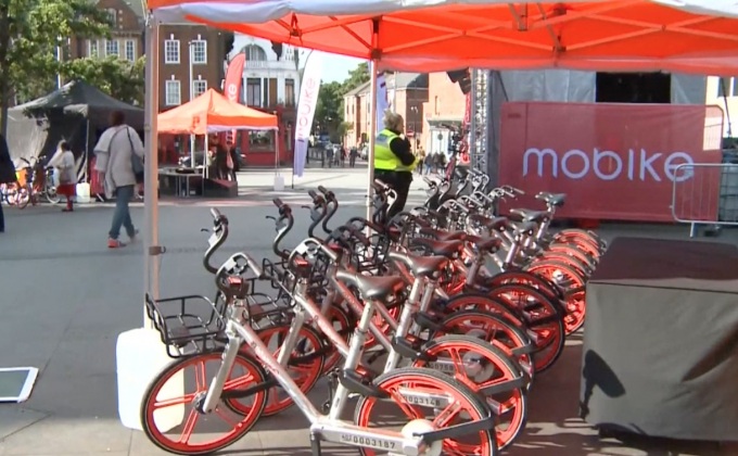 แอพพ์แชร์จักรยาน Mobike เปิดตัวที่อังกฤษ