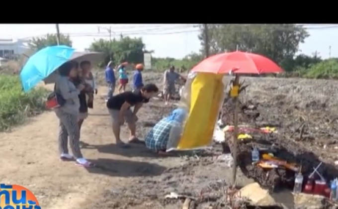 แห่ขอเลขเด็ดต้นตะเคียนใหญ่