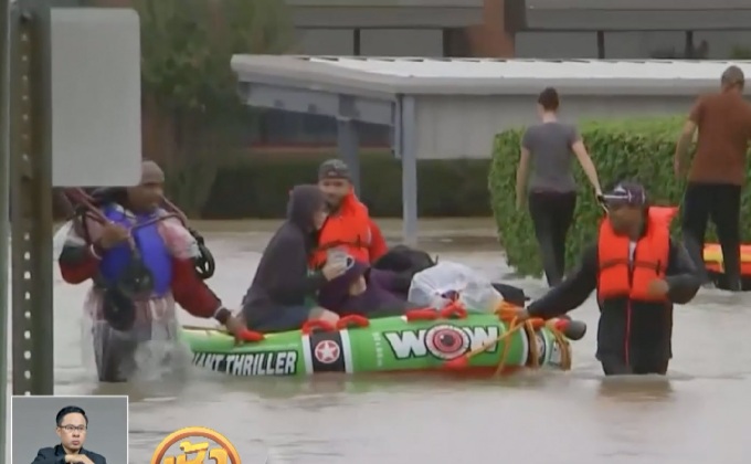 น้ำยังคงท่วม “ฮิวสตัน” ต่อเนื่อง