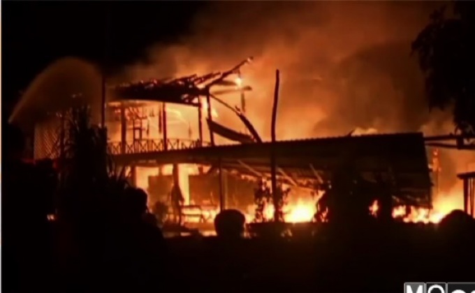 ไฟไหม้อาคารโรงเรียน จ.สุพรรณบุรี