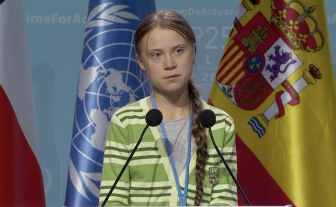 “ไทม์” ยกย่อง “เกรต้า ธันเบิร์ก” บุคคลแห่งปี