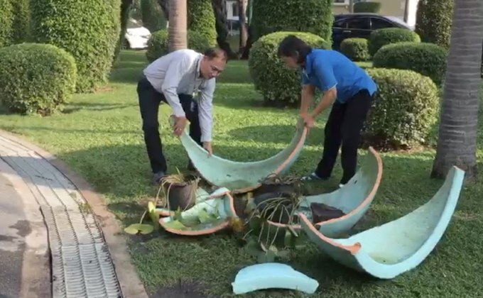 รถตำรวจชนอ่างบัวนายกฯ ลืออาจเป็นลางร้าย