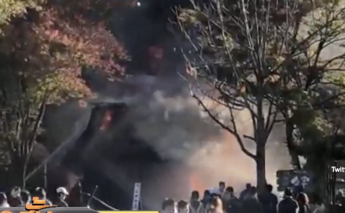 ไฟไหม้หมู่บ้านมรดกโลก “ชิราคาวาโกะ” ที่ญี่ปุ่น