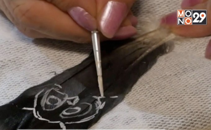 ศิลปะบนขนนกสุดสร้างสรรค์