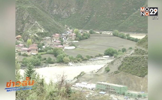 จีนอพยพผู้คนในพื้นที่เสี่ยงเกิดเหตุดินถล่ม