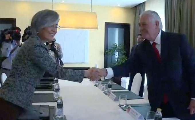 รมต.ต่างประเทศสหรัฐฯ-เกาหลีใต้หารือเรื่องเกาหลีเหนือ