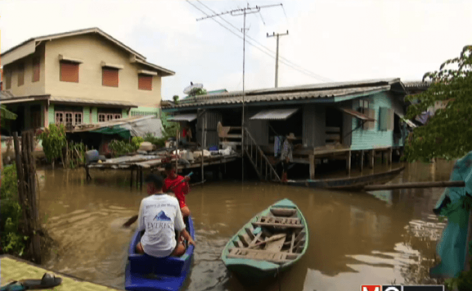 ชาวอยุธยายังกังวลมวลน้ำระลอกใหม่