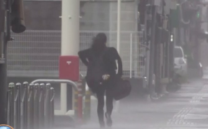 พายุไต้ฝุ่นถล่ม ญี่ปุ่น-เกาหลีใต้ ยกเลิกเที่ยวบิน