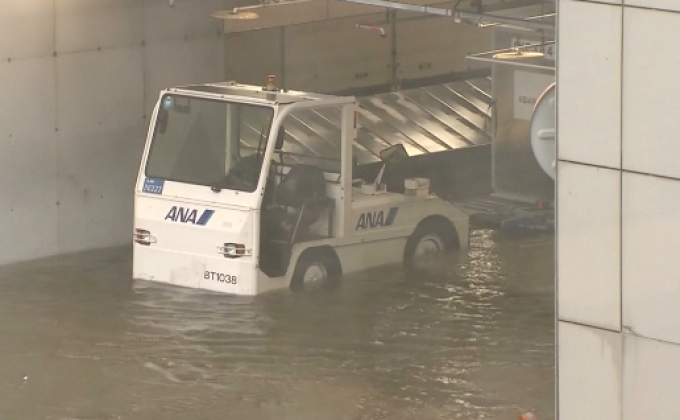 ไต้ฝุ่น “เชบี” ถล่มญี่ปุ่น รุนแรงสุดในรอบ 25 ปี