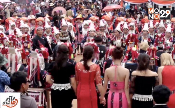 ชาวอาข่าจัดเทศกาลโล้ชิงช้าแห่งสุดท้ายของปี