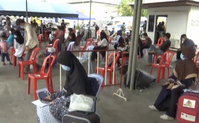 ตรวจสอบสถานที่กักคนไทยกลับจากมาเลเซีย จ.ปัตตานี