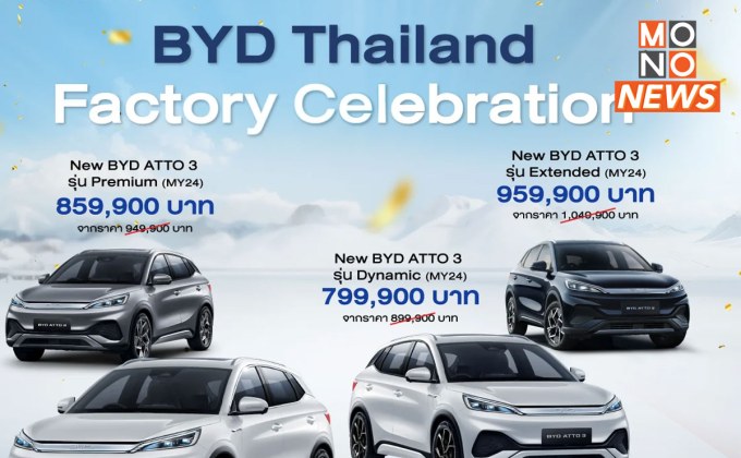 ลดราคาจนเป็นเรื่อง! สคบ. ลุยตรวจสอบโปรโมชั่น BYD DOLPHIN