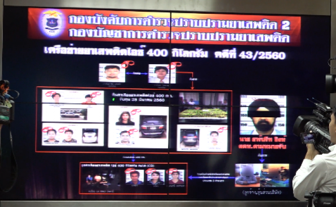 รวบนายทุนค้ายาชาวอินเดีย ยึดทรัพย์ 130 ล้าน