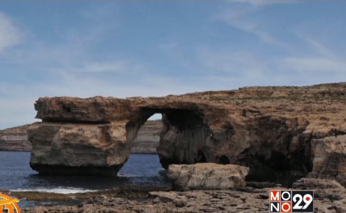 “หน้าต่างแห่งอาซูเร่” ที่มอลตาพังถล่ม