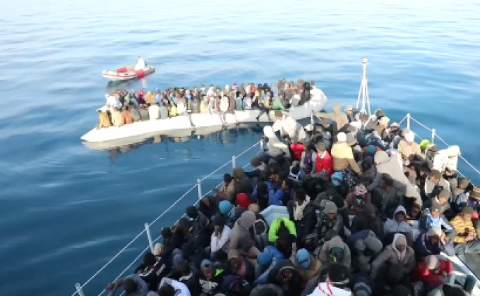 หน่วยยามชายฝั่งลิเบียช่วยผู้อพยพ 400 คน