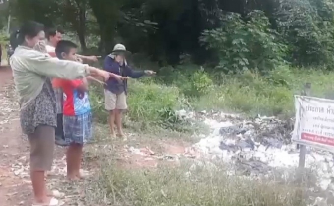 ชาวบ้านร้องเรียนได้รับผลกระทบกองขยะใกล้บ้าน