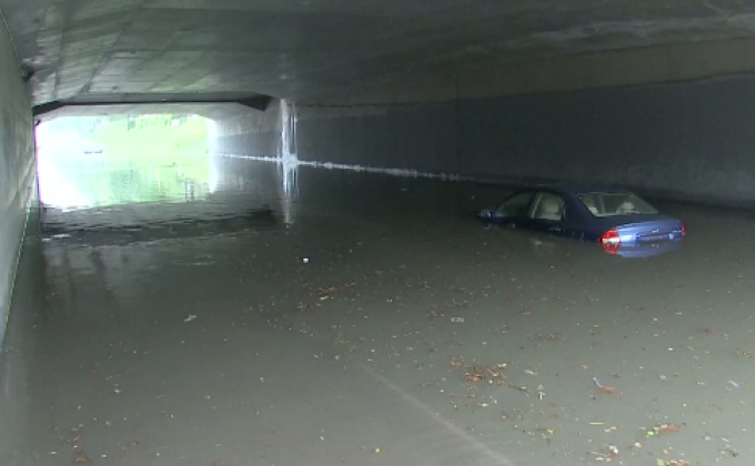 ฝนตกหนักหลายพื้นที่ในจีน