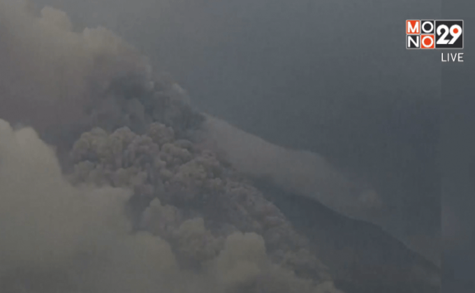 ภูเขาไฟในเม็กซิโกปะทุ