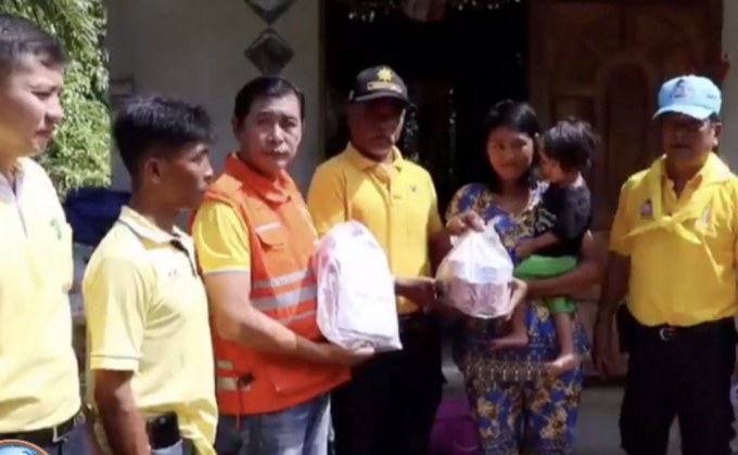 น้ำป่าท่วมหมู่บ้านสุราษฎร์ฯ