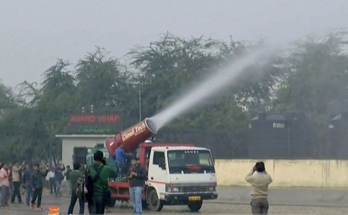 อินเดียทดสอบ “ปืนต้านหมอกควัน” หวังลดมลพิษ