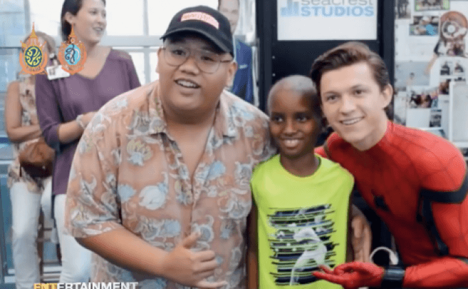 “สไปดี้” คนใหม่สวมเครื่องแบบแจกรอยยิ้มที่โรงพยาบาลเด็ก