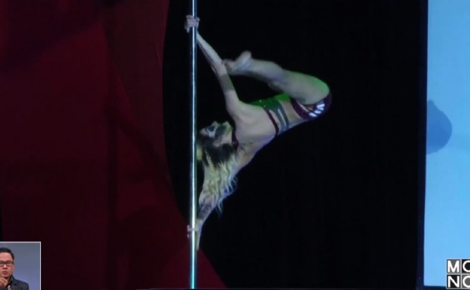 แข่งขันเต้นโพลแดนซ์ชิงแชมป์อเมริกาใต้