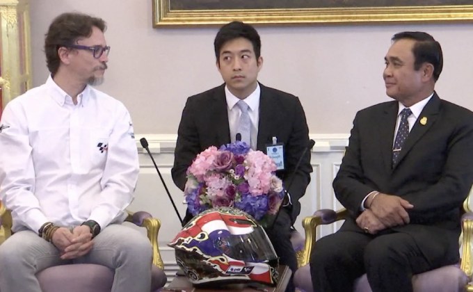 นายกฯเปิดทำเนียบรับ 5 นักบิด “โมโตจีพี”