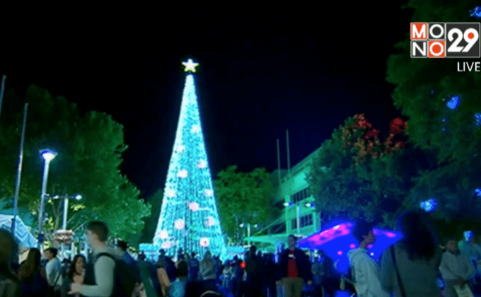 ต้นคริสต์มาสประดับไฟมากที่สุดในโลก