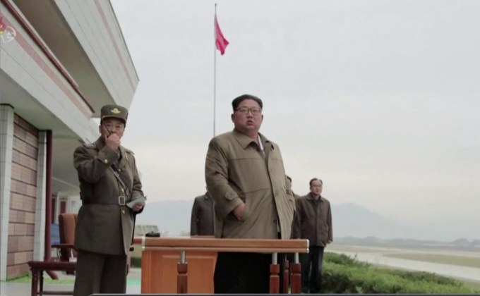 “คิม จอง อึน” ชมการซ้อมรบกองทัพอากาศ
