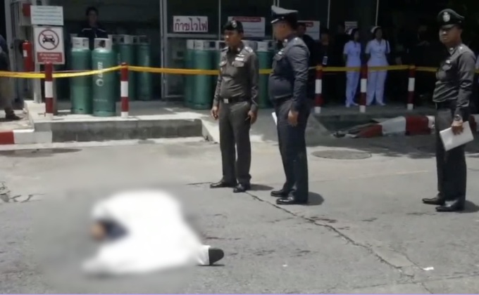 รปภ.ถูกทำร้ายเสียชีวิตหน้า รพ.ราชวิถี