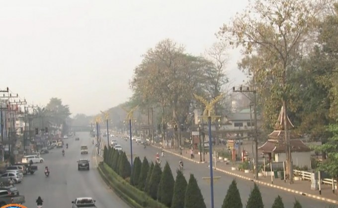 สถานการณ์ฝุ่นควันภาคเหนือเริ่มดีขึ้น