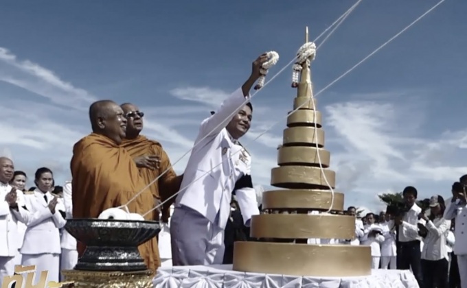 เร่งสร้างพระเมรุมาศจำลอง-เตรียมที่จัดพิธีถวายดอกไม้จันทน์