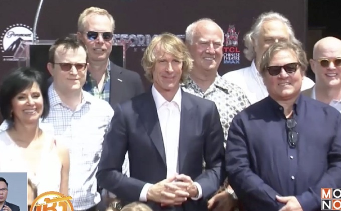 “ไมเคิล เบย์” ได้รับเกียรติประทับรอยมือ-รอยเท้า